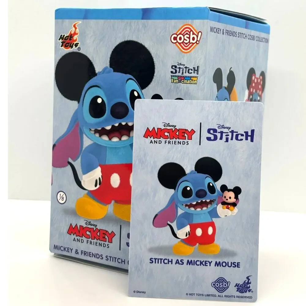 Disney x Cosbi x Mickey & Friends Fancination, Mickey Mouse Stitch Figure - New